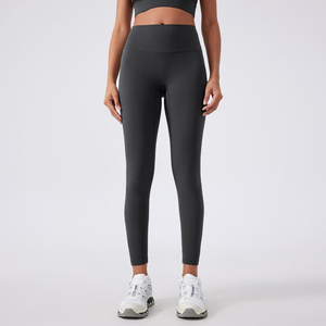 INDEX APPAREL Leggings de Cintura Alta para Mujer, Color Sólido, Tejido Elástico, Estilo Deportivo, Todas las Temporadas, Sin Costuras, Spandex, Nailon - Product Image 4