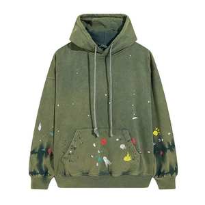 Sweats à capuche pour hommes de haute qualité 430gsm Heavyweight Winter 100% coton respirant - Product Image 1