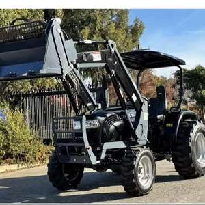 Tracteur LOVOL 35HP 4WD avec cabine et chargeur frontal de 450 kg, châssis robuste, à vendre - Product Image 1