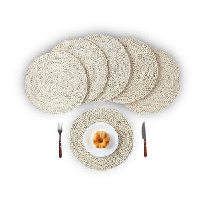 Material natural de Vietnam, bambú redondo, jacinto de agua y algas marinas, Mantel Individual reutilizable ecológico, VietnamCrafts TP2018 - Product Image 2