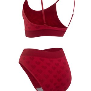 Ensembles d'entraînement pour femmes 2 pièces tenue de yoga taille haute Biker Shorts Leggings soutien-gorge de sport Gym Fitness - Product Image 3