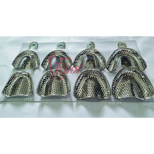 Juegos de Bandejas de Impresión Edentadas de Acero Inoxidable de Alta Calidad - Product Image 4