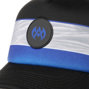 2025 nouveau gros 5 panneaux mousse camionneur chapeau haute qualité toile maille casquette avec Logo personnalisé broderie pour la plage Performance - Product Image 5