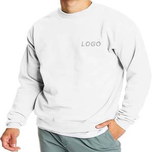 OEM personalizado blanco algodón equipo Sudadera con capucha al por mayor liso teñido felpa Jogger Impresión digital patrón sólido para el invierno - Product Image 2
