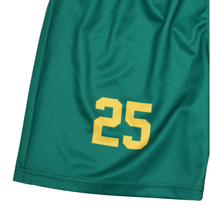 กางเกงบาสเก็ตบอลแบบซับลิเมชั่นสั่งทำพิเศษสำหรับ OEM พร้อมโลโก้สั่งทำ แห้งเร็ว ยืดได้สี่ทิศทาง ผลิตจากโพลีเอสเตอร์ 100% จากโรงงานโดยตรง - Product Image 4