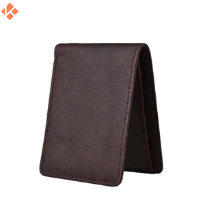 กระเป๋าสตางค์หนังสั้นผู้ชายกระเป๋าสตางค์หนังนุ่มเรียบง่ายแฟชั่นบางส่วนบุคคลกระเป๋าสตางค์คุณภาพสูงสีน้ําตาล - Product Image 5