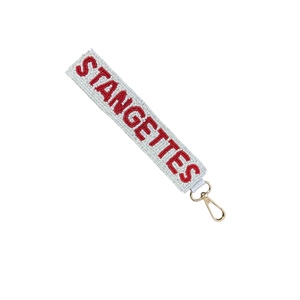 Meilleures ventes, porte-clés personnalisable avec perles, porte-clés GAMEDAY, disponible à un prix abordable pour l'exportation - Product Image 1