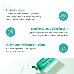 JMSOLUTION New Arrival XL Liquid Hydration Skincare <b>Toner</b> Marine-Luminous <b>Pearl</b> Moisture with AHA Main Ingredient Made in Korea - Product Image 3