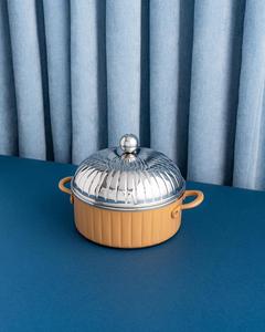 Qualité supérieure Élégant décoratif Moyen-Orient Ramadan Réchauffeur de nourriture Arabe Buffet Hotpot Casseroles Hot Pot Warmer - Product Image 1