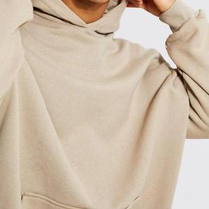 Sweats à capuche sur mesure pour hommes, en coton mélangé délavé à l'acide, nouveau style décontracté, poids lourd, couleur unie, sweats à capuche pour hommes - Product Image 5