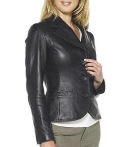 Abrigo de cuero genuino de alta calidad para hombre, chaqueta de cuero PU negra Vintage para mujer a la venta para invierno 2026 - Product Image 2