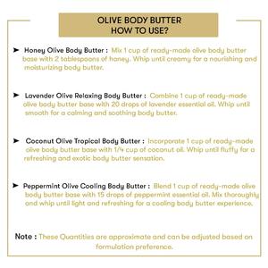 Crème corporelle au beurre d'olive végétalienne infusée à l'acide hyaluronique, exfoliante et éclaircissante, usage quotidien, fourniture OEM - Product Image 3