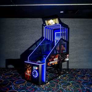 Máquina de Juego Arcade de Baloncesto HD Display Epic Shooter con Luces LED - Product Image 3