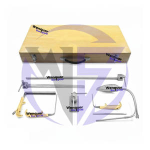 Retracteur à fibres optiques abdominal Hoyos neuf pour la chirurgie plastique, kit chirurgical Wenquar, matériau en acier inoxydable, boîte en bois - Product Image 5