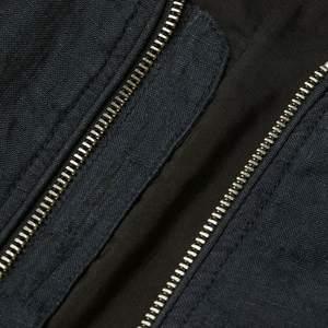 New Fast Shipments Winter Business Style Men's <b>One</b>-Piece Thickened Fleece-Lined Bomber Jacket OEM Service Customized - Product Image 4