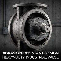 Vanne rotative à clapet pneumatique pour le transport pneumatique |   Grande ouverture résistante à l'usure |   Alimentateur industriel