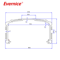 Usinage CNC Boîtier en aluminium anodisé Boîtier d'instrument électronique en métal Boîte de jonction Boîtier PCB