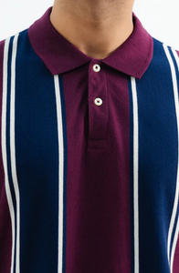 Breathable Printed Casual Men's Shirt Knitted 100% Cotton Quick Dry Anti-shrink Solid Color Short Sleeve Golf Huzaifa Products - Product Image 2