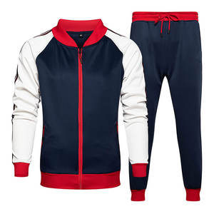 Survêtement pour homme avec fermeture à glissière complète et poches latérales conçues pour les séances de jogging, de gym ou de marche, survêtement d'hiver - Product Image 1