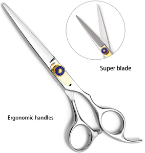 Wholesale Professional Eco-Friendly Multi-functional Stainless Steel Hair Cutting <b>Scissors</b> Pet Grooming Shear Set - Product Image 4