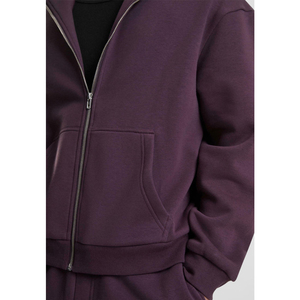 Sudadera con Capucha y Cremallera de Manga Larga, 100% Algodón, Corte Regular, Personalizable al por Mayor, para Hombre, Ropa Casual de Invierno, con Logotipo Personalizado - Product Image 6