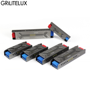 60W-500W ไดรเวอร์ไฟ LED บางเฉียบ100-250V ไปยัง DC 12V 24V แหล่งจ่ายไฟสลับ IP20แรงดันคงที่ - Product Image 1