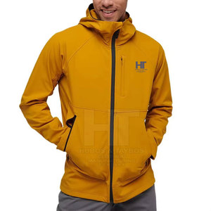 Prix bas Hommes Street Wear Vestes Softshell de haute qualité col montant avant Logo à capuche hiver Fabriqué au Pakistan pour la vente en ligne - Product Image 1