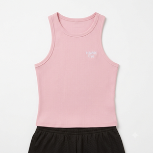 Custom Wholesale Fashionable Women <b>Tank</b> <b>Tops</b> According Customer Demand High Quality Adult Size <b>Knitted</b> Short Breathable - Product Image 3