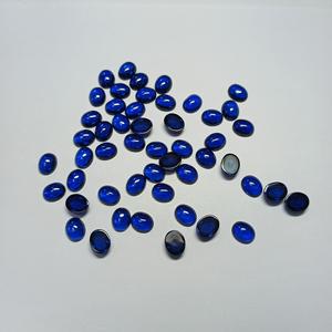 Xingguang จิวเวลรี่ลูกปัดสปินเนลรูปไข่ทรงรีสีน้ำเงิน #113สี - Product Image 5