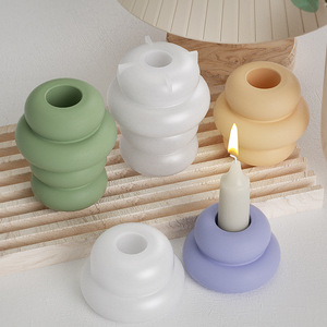 YS ART DIY 3D Résine Époxy Art Silicone Moule <span class=keywords><strong>Multicouche</strong></span> Cercle Silicone Moule pour Gâteau Outils pour Ciment Gypse Pendentif - Product Image 6