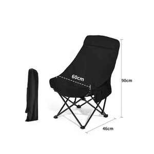 Chaise <span class=keywords><strong>de</strong></span> camping pliante à dossier haut avec <span class=keywords><strong>poche</strong></span> latérale pour chaise <span class=keywords><strong>de</strong></span> camping en plein air chaise <span class=keywords><strong>de</strong></span> pêche à la plage - Product Image 1