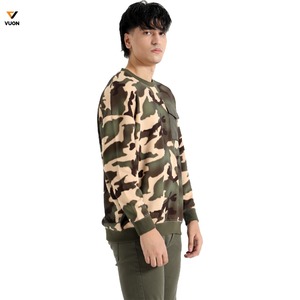 เสื้อสเวตเชิ้ตแขนยาวทรงแร็กแลน คุณภาพสูง 260gsm ผ้าฝ้าย 100% ทรงหลวม สไตล์ฤดูหนาว สีพื้น รับสกรีนโลโก้ตามสั่งจากโรงงาน - Product Image 3