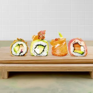Plateau à sushi en bambou personnalisé Chiuppano, gadgets de table promotionnels - Product Image 4