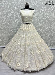 Nouveau concepteur 2025 vente chaude filet de qualité supérieure avec travail à la main Lehenga Choli à bas prix à vendre - Product Image 2
