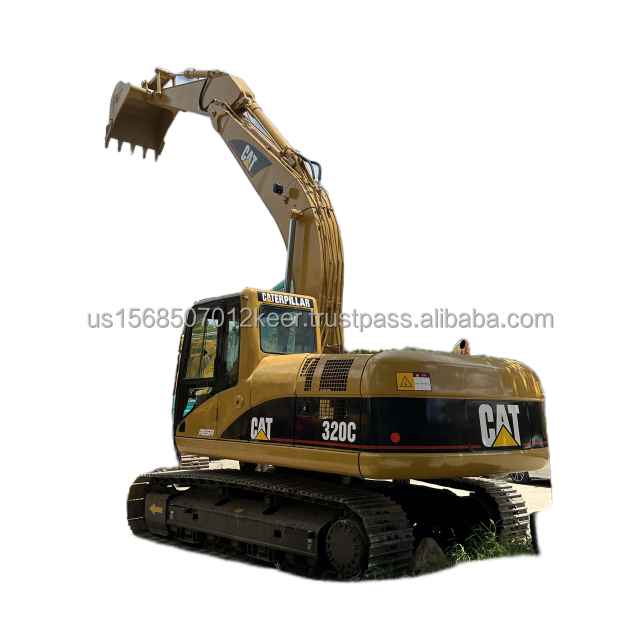 Продается малочасовой Премиум подержанный гусеничный экскаватор CAT320C, 20 тонн, гусеничный экскаватор.