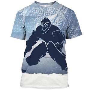 3D พิมพ์แขนสั้นแฟชั่นกีฬาสบายๆ Tees ขนาดใหญ่เสื้อผ้าผู้ชายกลางแจ้ง Streetwear แฟนเสื้อผ้า - Product Image 4