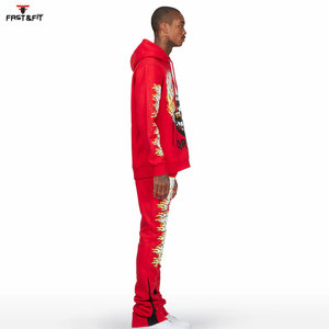 Venta caliente Top Trending Hombres de moda Impreso Chándal Ropa de entrenamiento Cómodo Hombres Chándal - Product Image 3