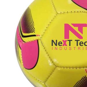 ลูกบอลฟุตบอลส่งเสริมการขายพร้อมดีไซน์ที่กำหนดเองและโลโก้ตามสั่งโดยอุตสาหกรรมเทคโนโลยีถัดไป - Product Image 4