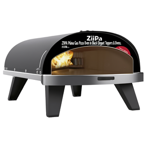 Horno de Pizza a Gas ZIIPA Piana en Negro, Elegantes Accesorios y Hornos - Product Image 2