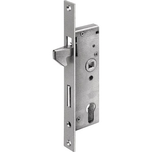 ตัวล็อคประตูบานเลื่อนแบบโครงเหล็ก 8331 PZW ระยะห่างจากแกน 35 มม. โดย AMF - Product Image 1
