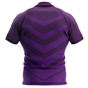 Maillot de rugby de haute qualité en gros personnalisable avec impression par sublimation à manches courtes pour les équipes et les clubs - Product Image 3