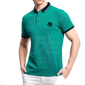 เสื้อยืดแขนสั้นผ้าคอตตอนถักเนื้อแน่น 100% ระบายอากาศ แห้งเร็ว สำหรับผู้ชาย พร้อมโลโก้แบบกำหนดเอง สีสันตามสั่ง เหมาะสำหรับชุดลำลองและชุดทำงาน - Product Image 1