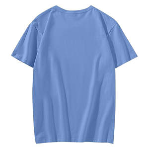 Top Ranking Heavyweight Custom Knitted 100% algodón Hombres Tallas grandes Camisetas Manga corta Cuello redondo Camiseta suelta de Pakistán - Product Image 6