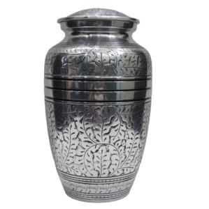 Orange Color Enamel <b>Paint</b> <b>Aluminium</b> Adult Cremation Urns High Quality Metal Funeral Urns For Human Ashes . - Product Image 5