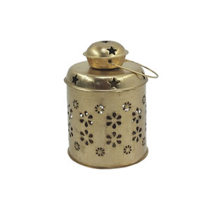 Linternas de velas de metal con acabado blanco a granel al por mayor para el hogar y el jardín, decoración de iluminación, farol de suelo hecho a mano - Product Image 2