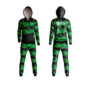 Ropa Deportiva Personalizada para Hombre, 100% Poliéster, Estilo Hip Hop, Chándal con Pantalones con Capucha, Chándal Informal de Algodón para Invierno - Product Image 3