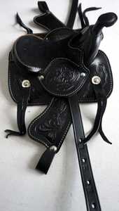 Mini selle Western Luxury Saddle eco friendly confortable pour western Decor horse English horse racing products from India - Product Image 3