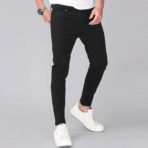 Precio bajo a granel cantidad Casual hombres Jeans pantalón de talla grande secado rápido transpirable Oxford tela ligera calle desgaste industria - Product Image 1