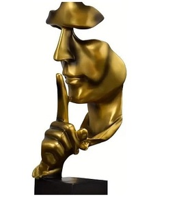 Support d'ornement en métal Figurines décoratives d'art de maison de luxe avec fonction Pop Art pour salon - Product Image 5