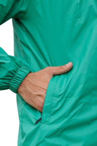 Veste coupe-vent légère pour homme, coupe-vent décontracté d'automne, en toile, col montant, à capuche, fermeture éclair intégrale, coupe-vent 2026 - Product Image 5